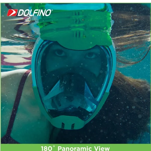 - Dolfino Calypso Full Face Snorkel Mask - Picture 5 of 7